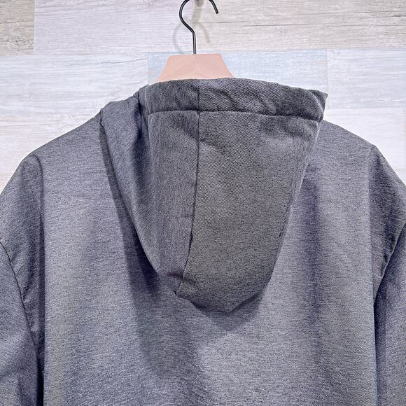 NC State Wolfpack On-Field Parka Jacket Gray Hooded Insulated Mens XLT XL Tall - Picture 7 of 9